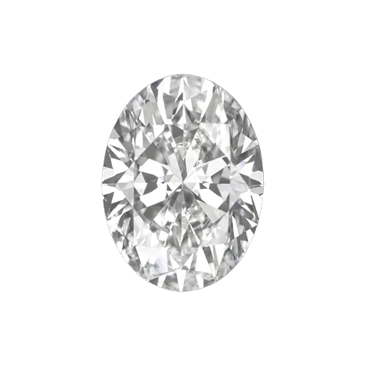 0.78ct GIA Oval H/SI1 Natural