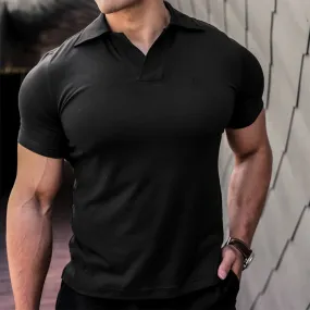 ACTIVE DRY-FIT MOISTURE WICKING POLO SHIRT