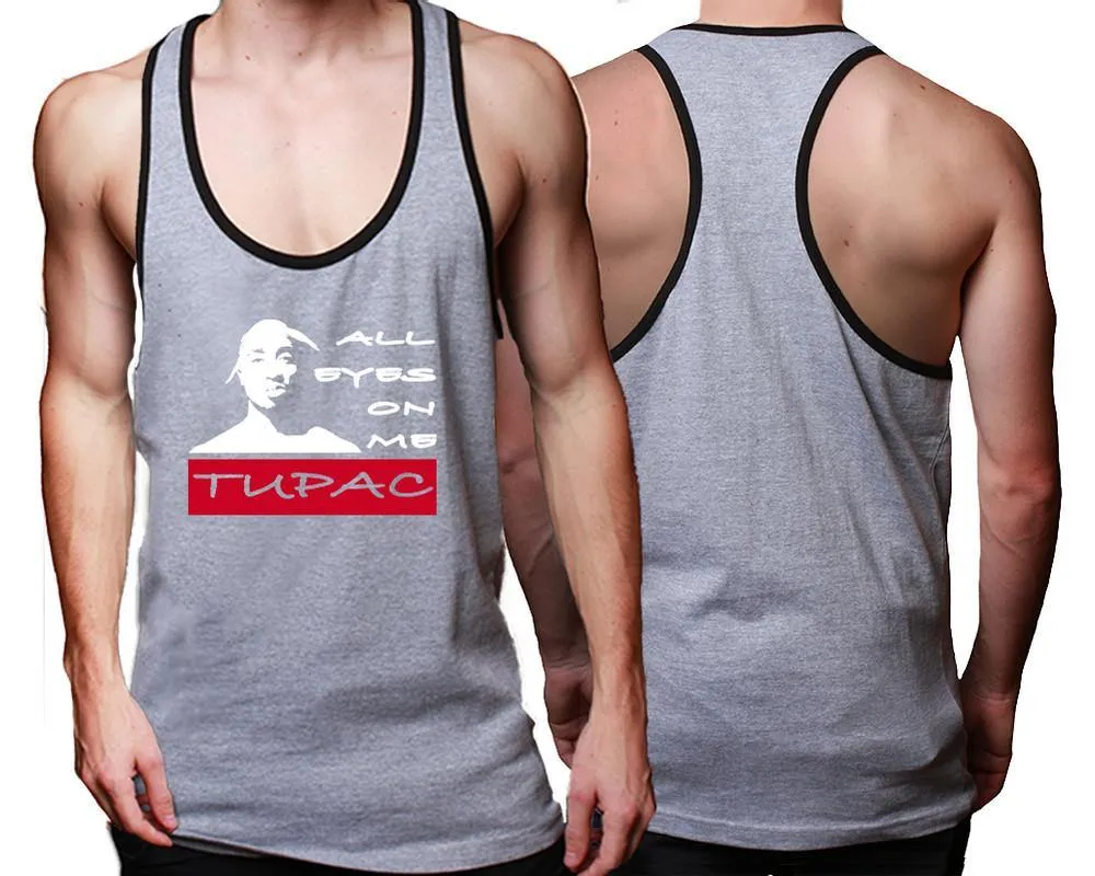 All Eyes On Me Racerback Tank Top for Man