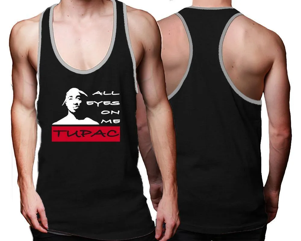 All Eyes On Me Racerback Tank Top for Man