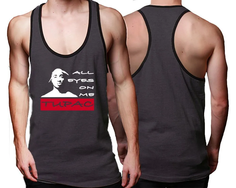 All Eyes On Me Racerback Tank Top for Man