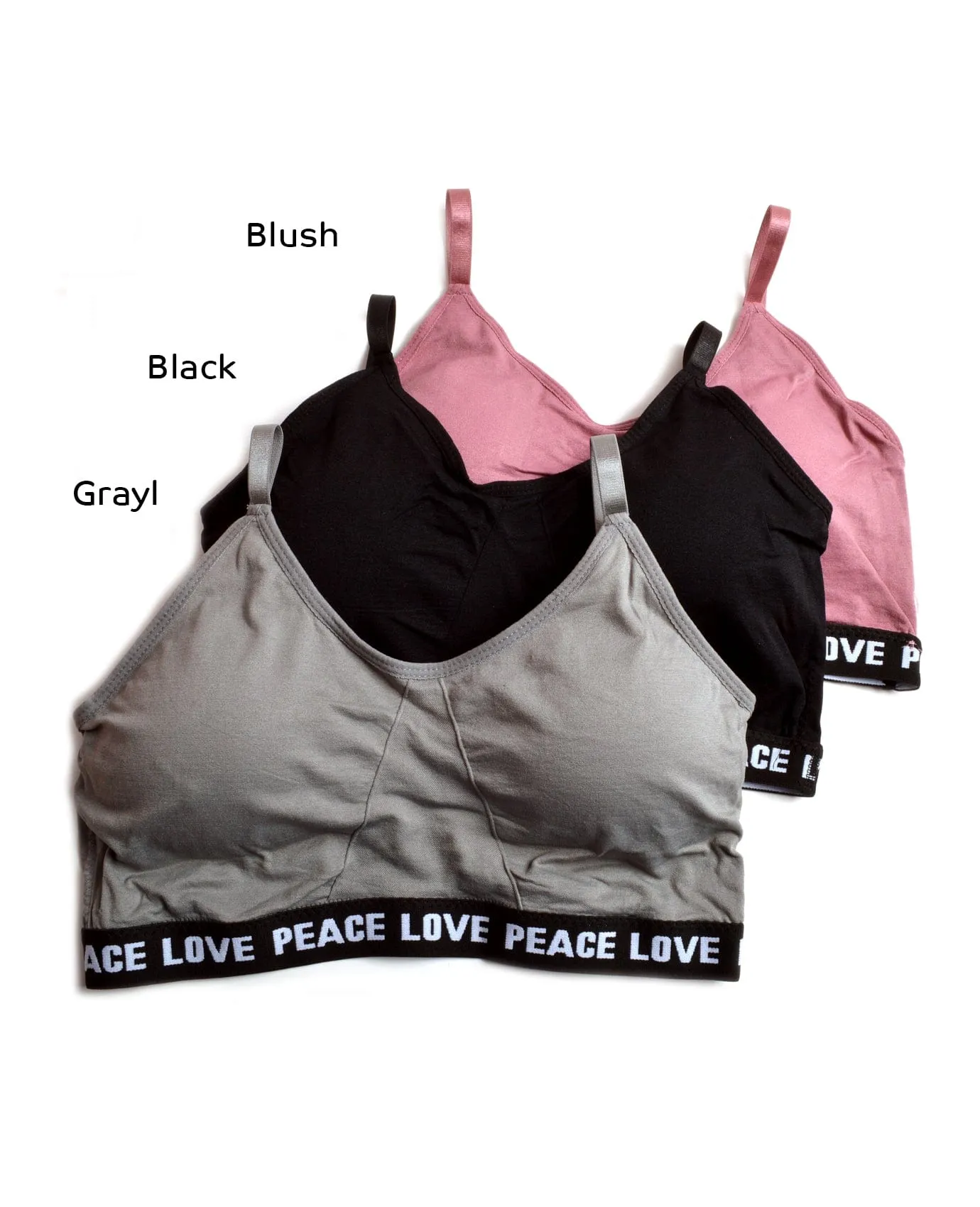 Angelina Peace Love Sport Bra