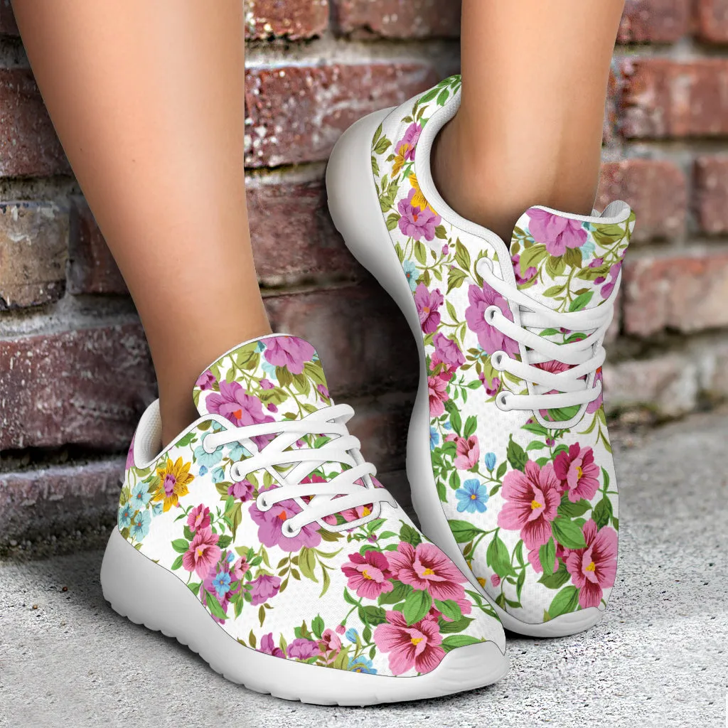 Awesome flowers Sport Sneakers