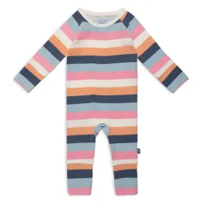 big multi stripe pink cloudstretch™ magnetic coverall