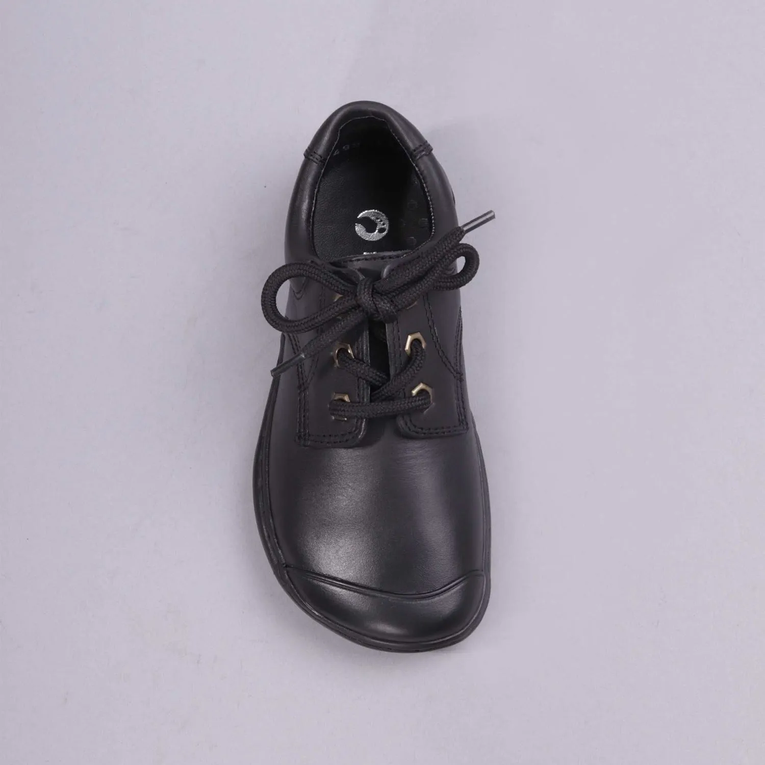 Boys Lace-up School Shoe in Black Sizes 28-33 - 7823