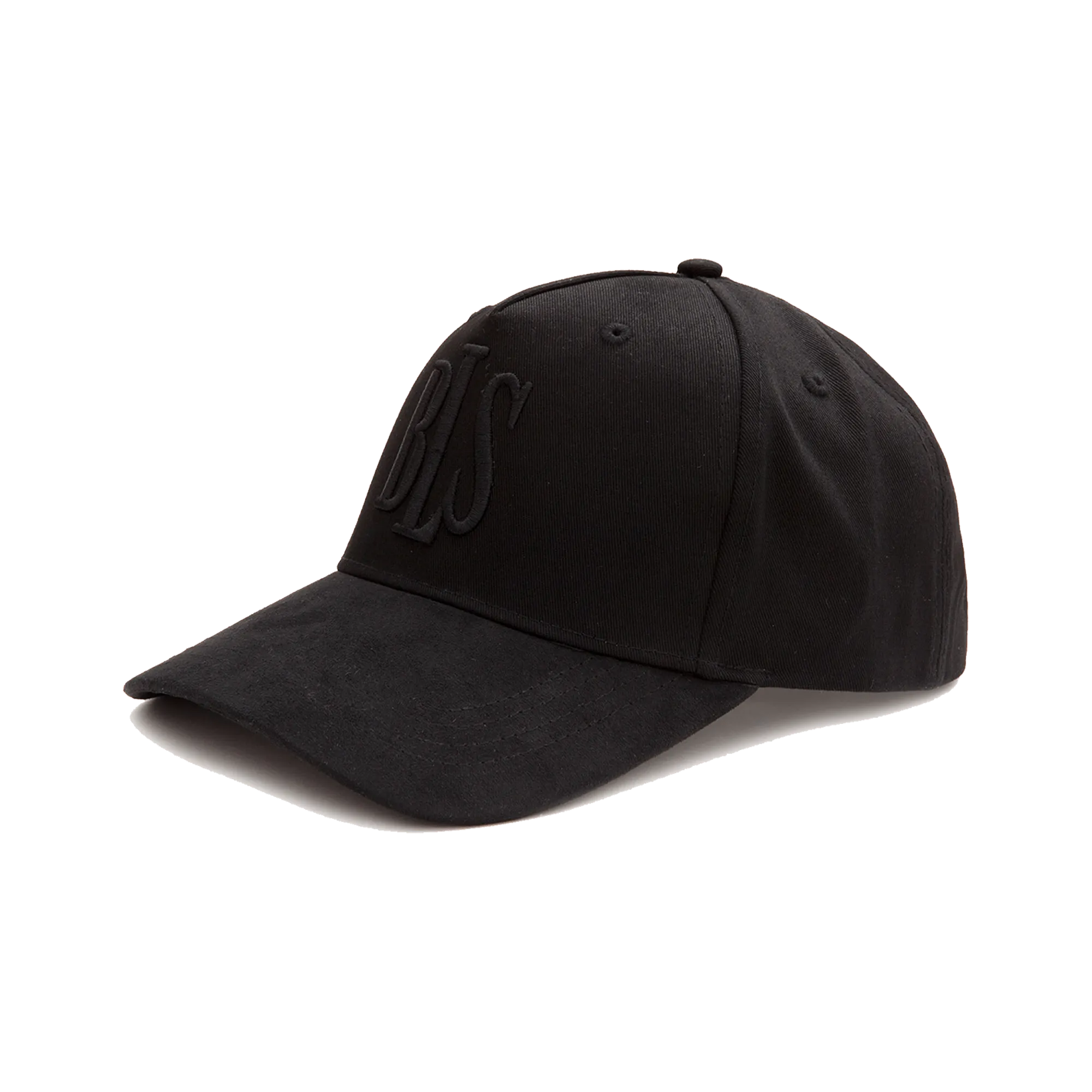 Classic Baseball Cap Suede - Black/Black