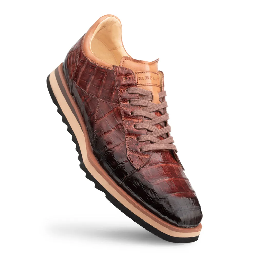 Crocodile Grid Sole Sport Oxford