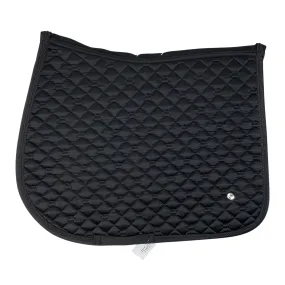 Dapplebay Sport Dressage Saddle Pad in Black - Full