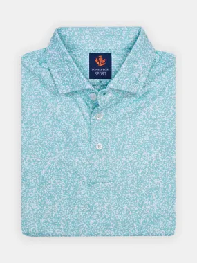 Donald Ross Sport Polo - 124 Sponge Paint Print