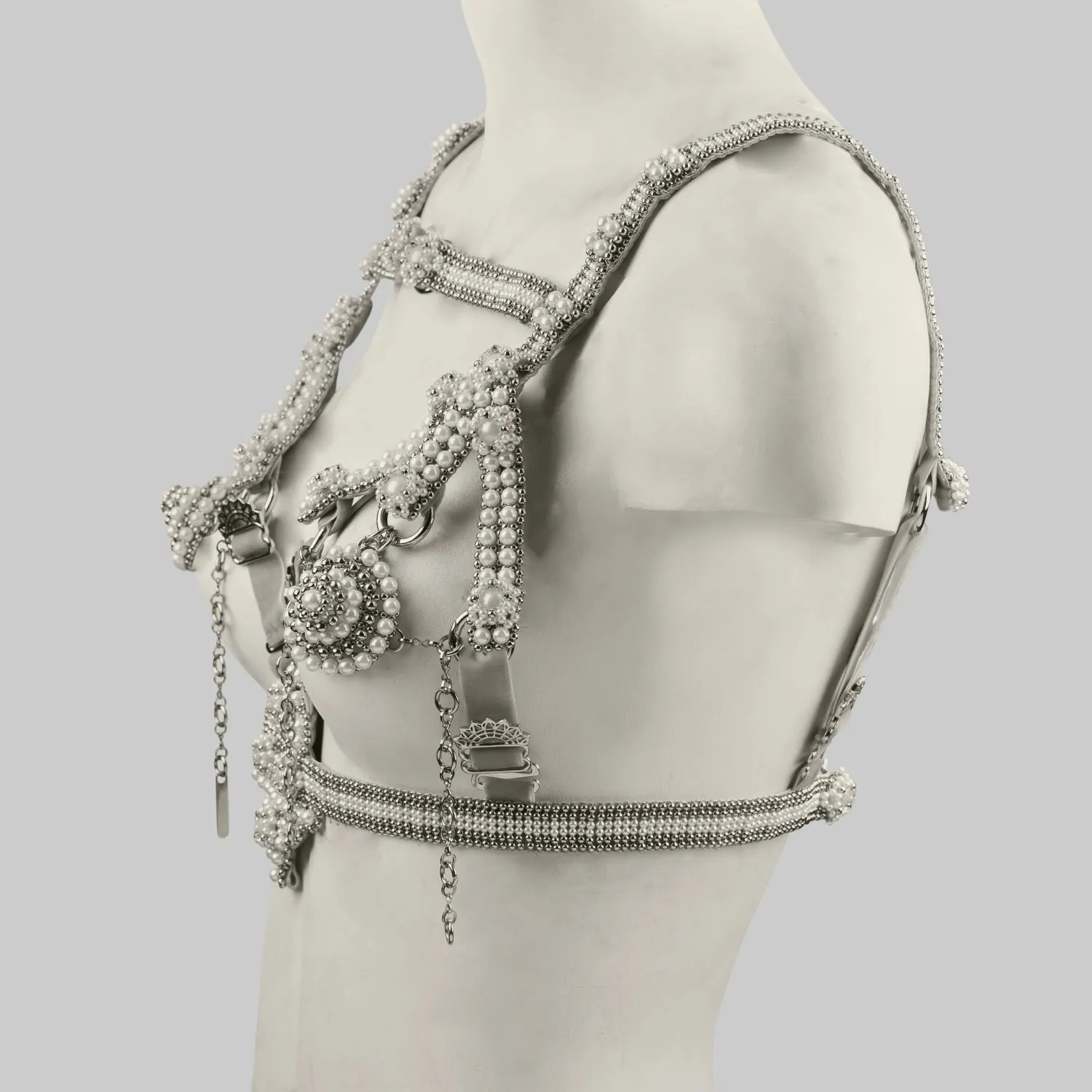 Elohim Modular Harness in Pearl