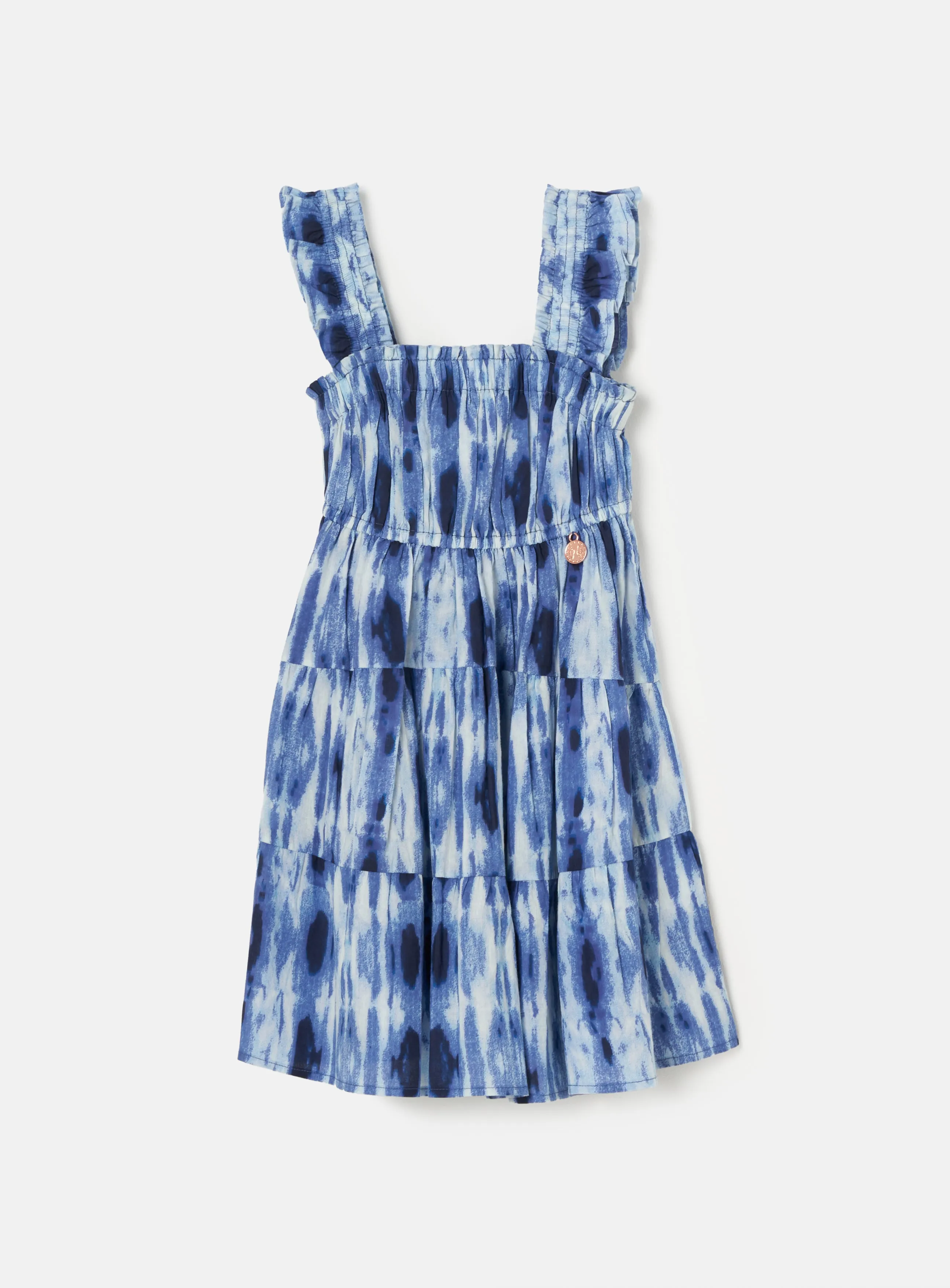 Etta Tie Dye Blue Dress