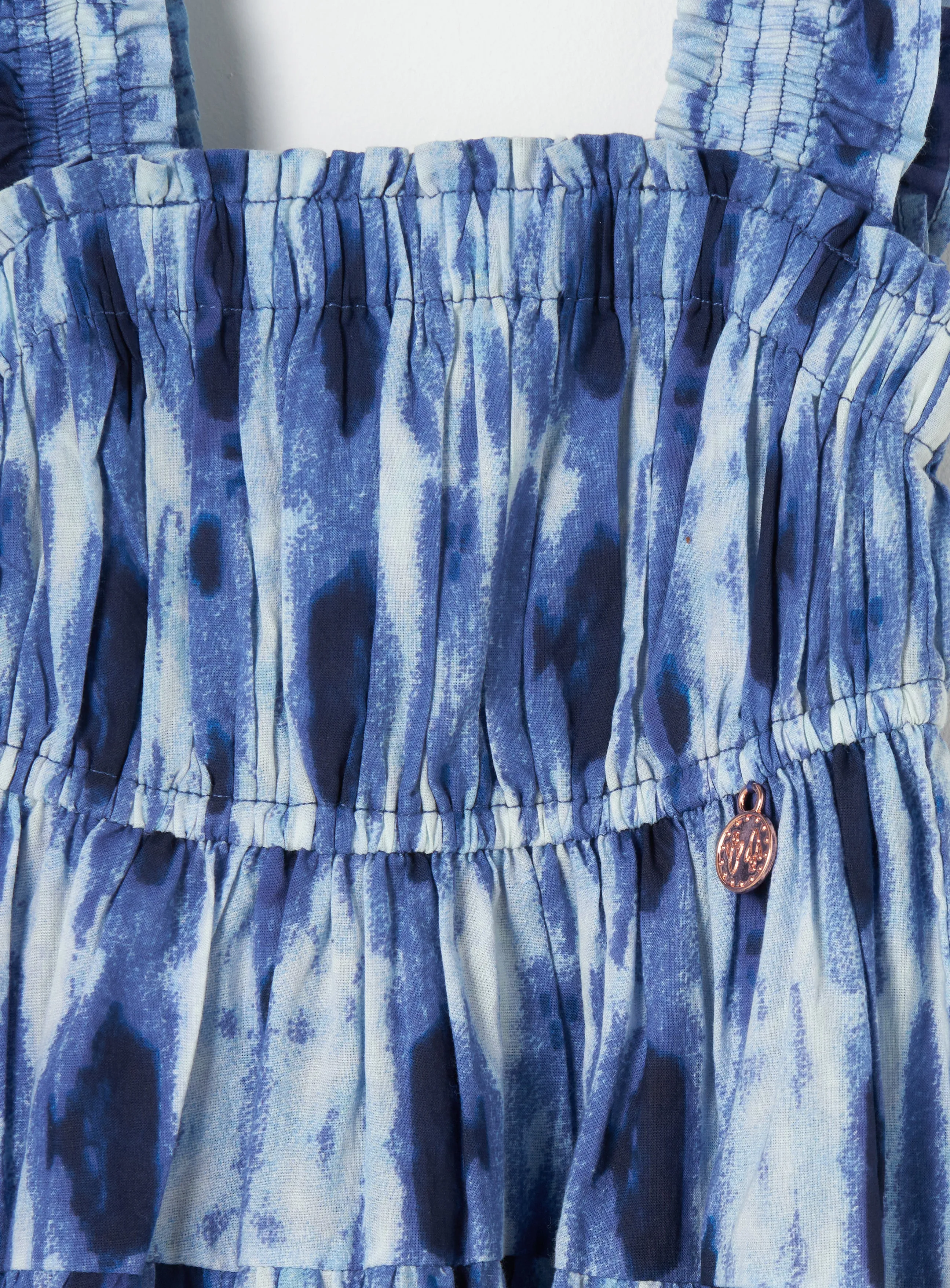 Etta Tie Dye Blue Dress