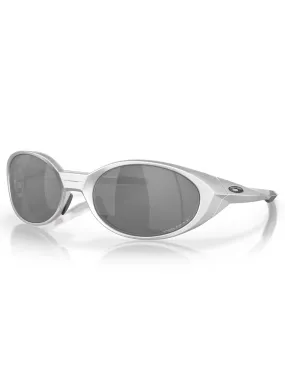 Eye Jacket Redux Silver/Prizm Black Polarized Sunglasses