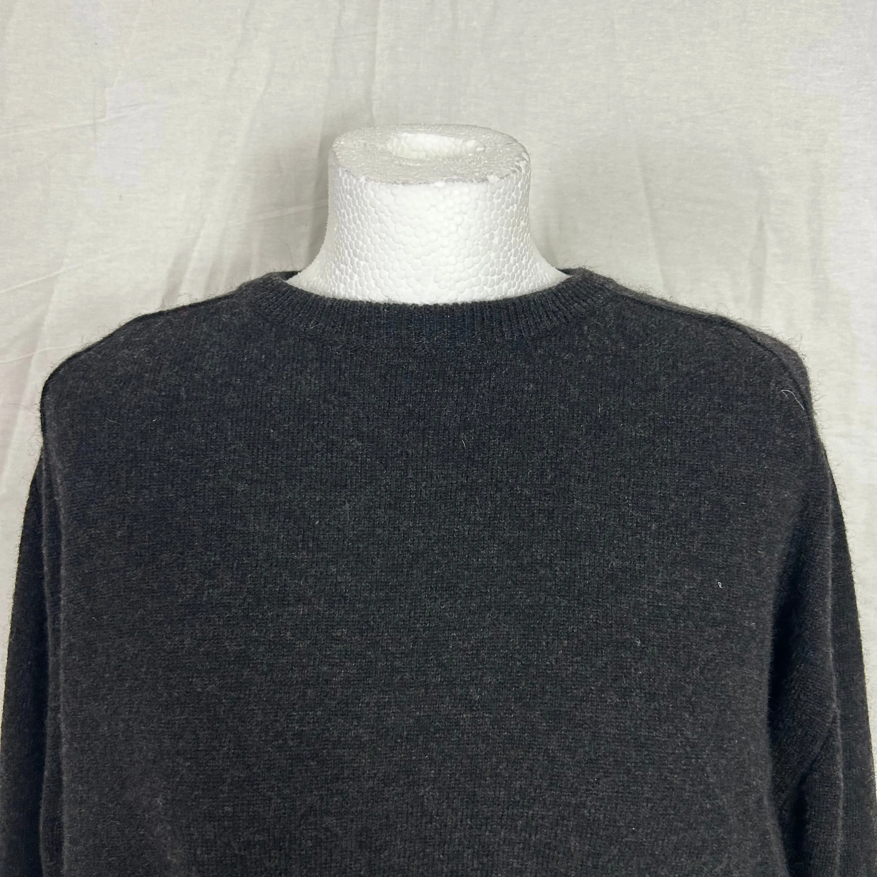 Isabel Marant Charcoal Split Back Knitted Jumper XS