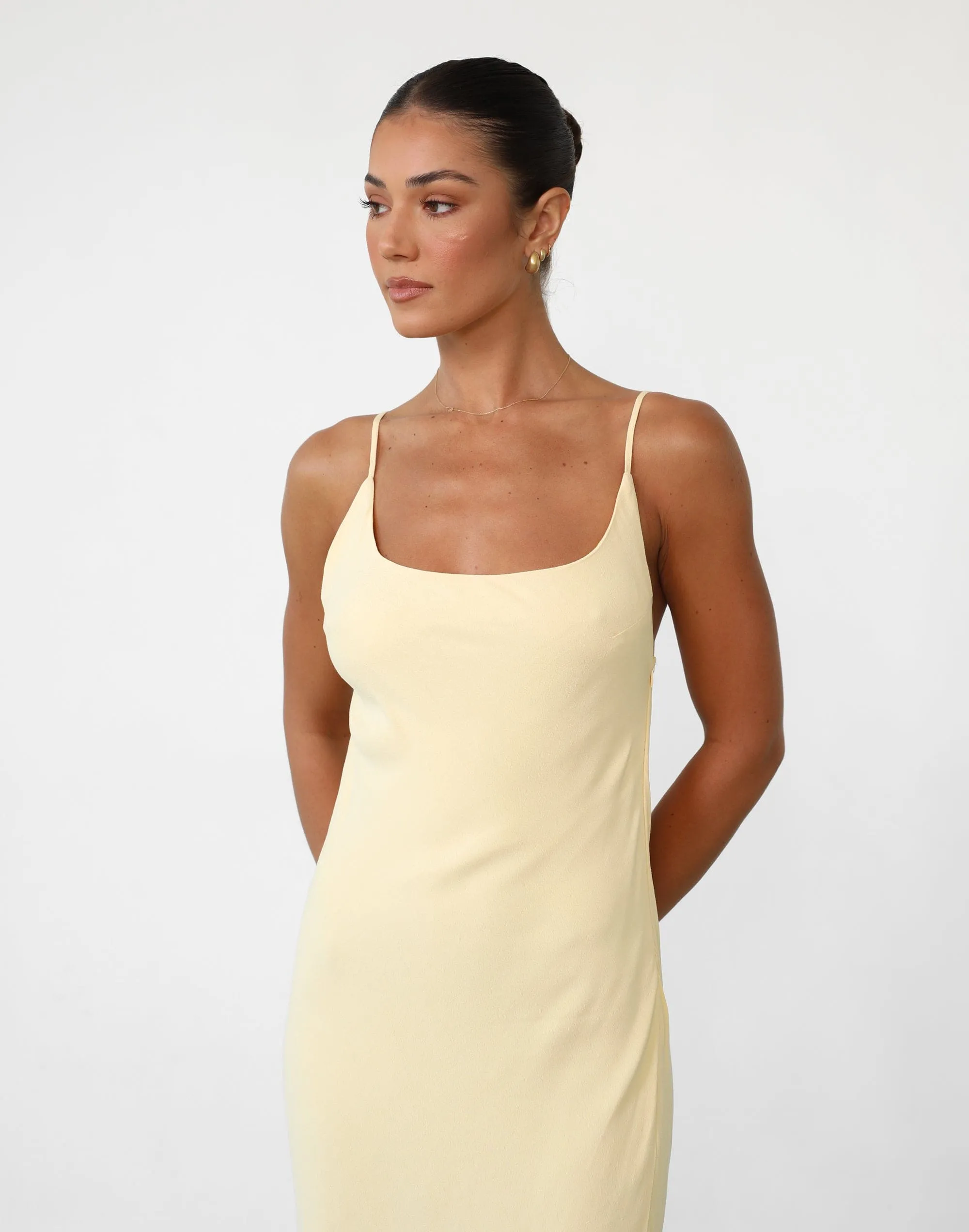 Leyton Maxi Dress (Lemon)