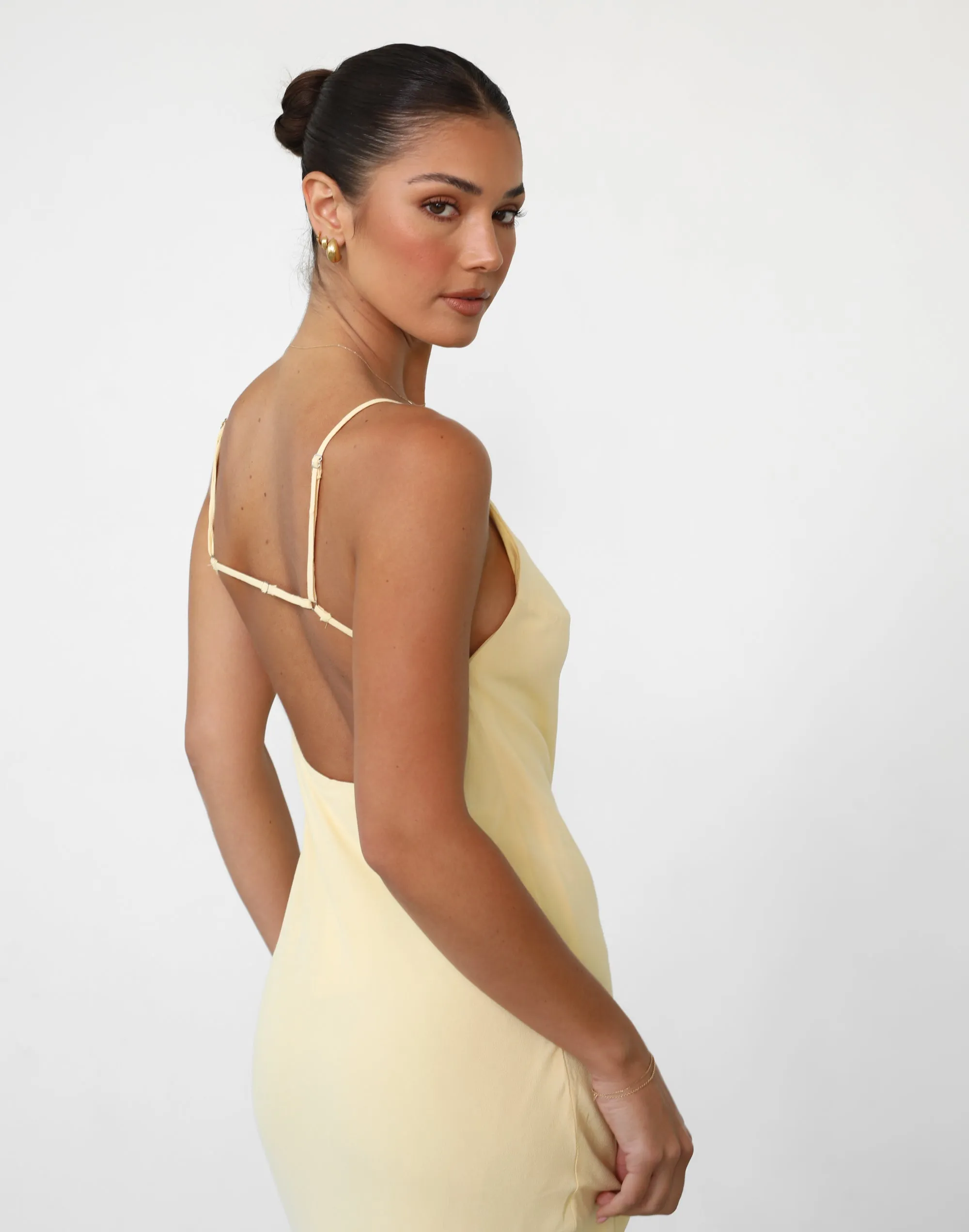 Leyton Maxi Dress (Lemon)