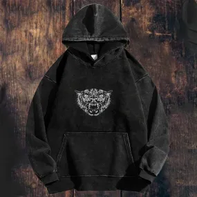 Mens Tiger Head Hoodies