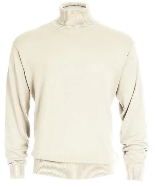 Men's Turtleneck Sweater color Off White