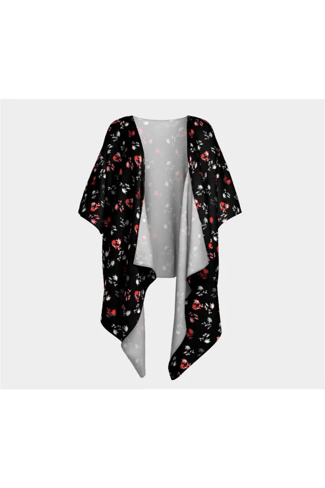 Moonlit Meadow Draped Kimono