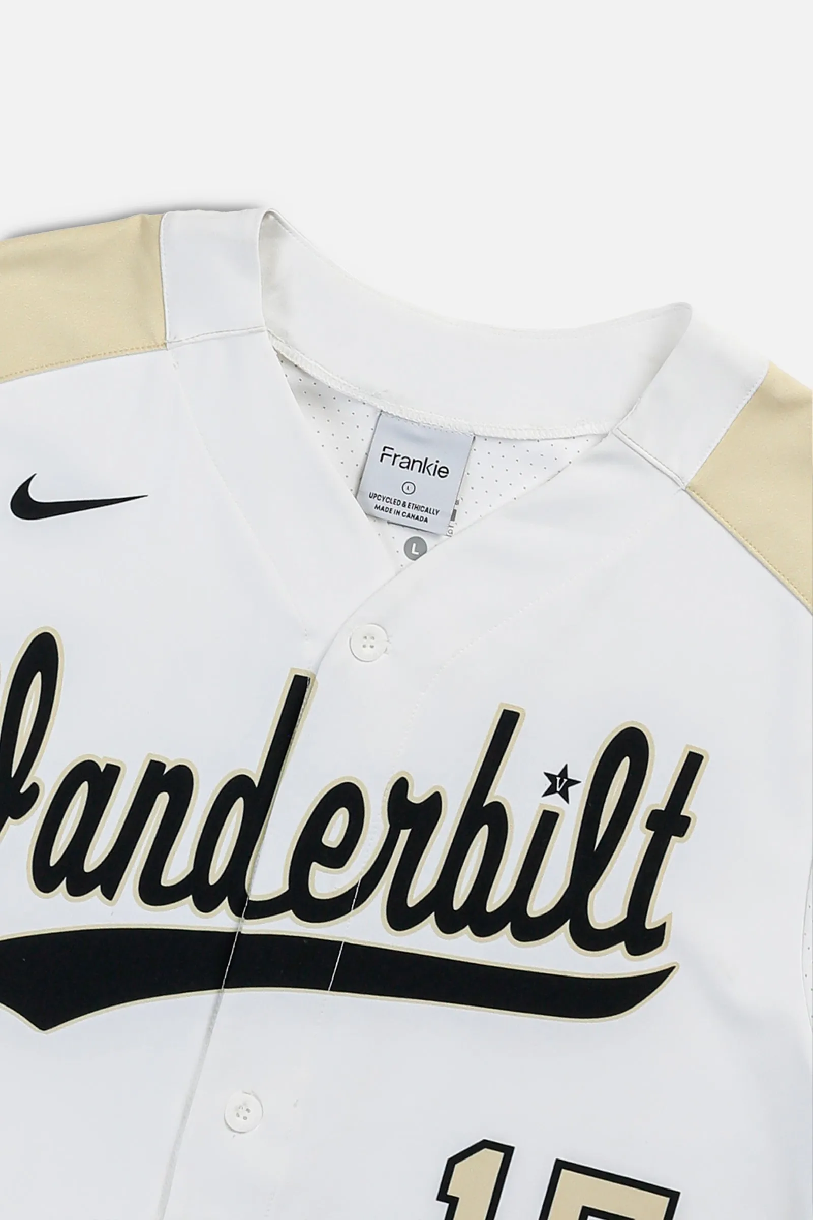 Rework Crop Vanderbilt Commodores MLB Jersey - L