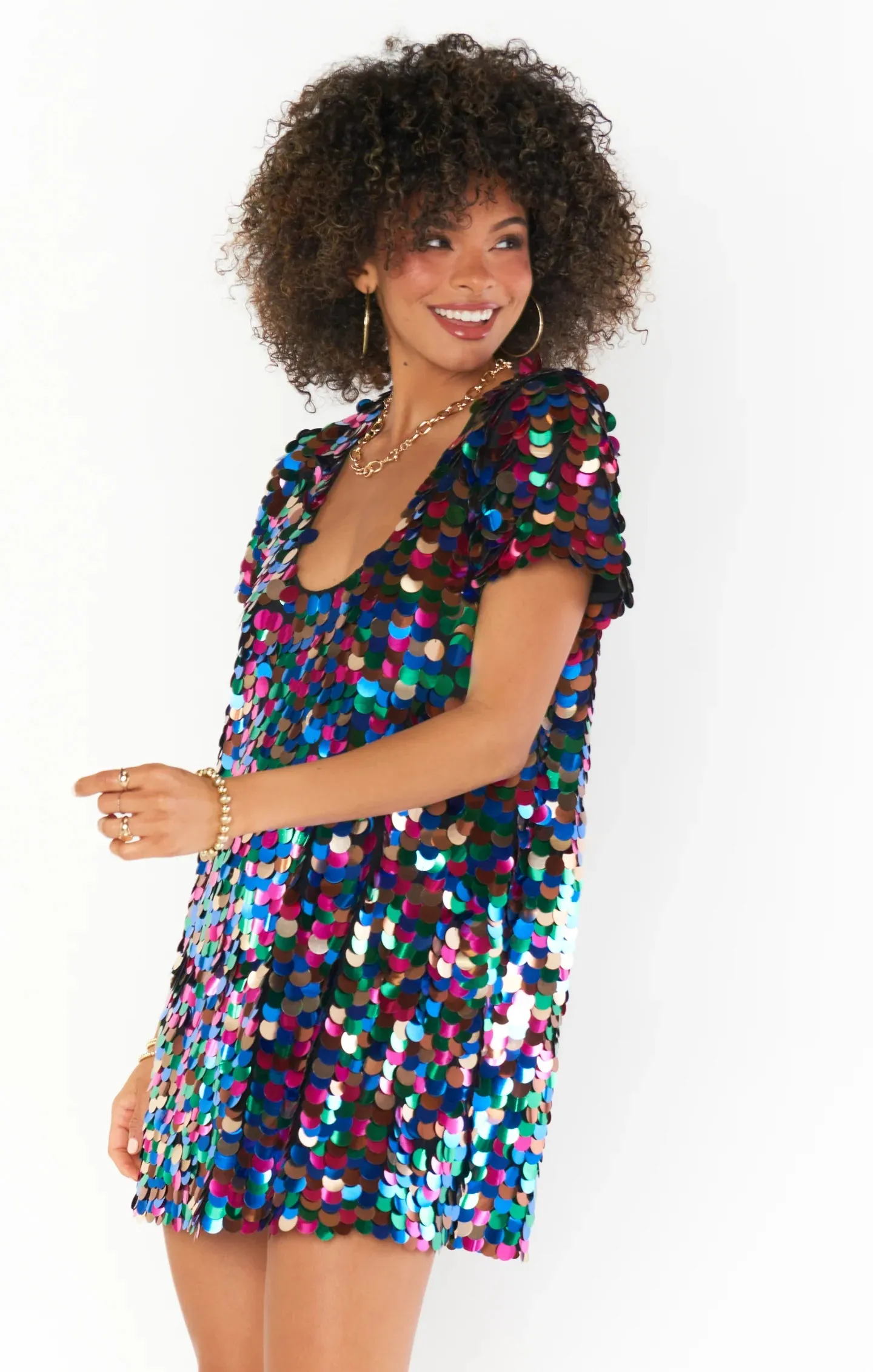 Show Me Your Mumu Emi Sequin Mini Dress