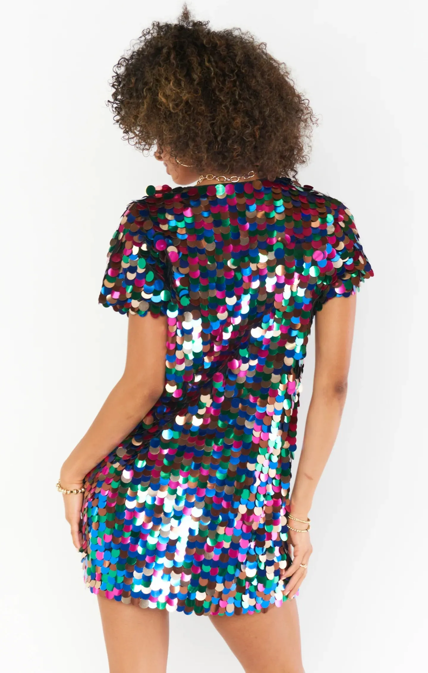 Show Me Your Mumu Emi Sequin Mini Dress