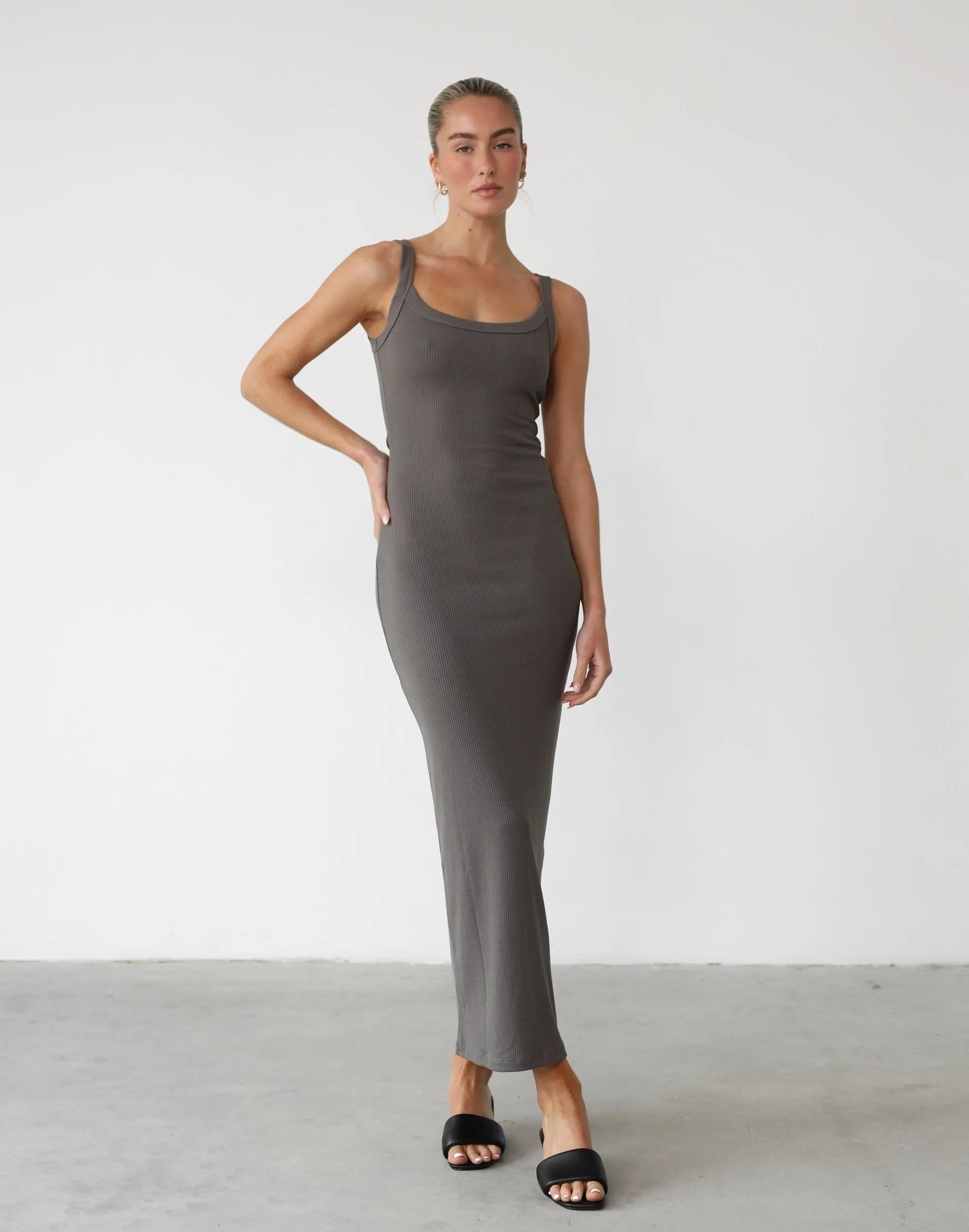 Skyler Maxi Dress (Slate)