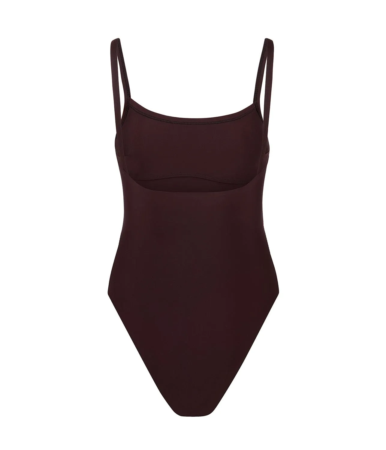 SQUARE ONE PIECE- PLUM