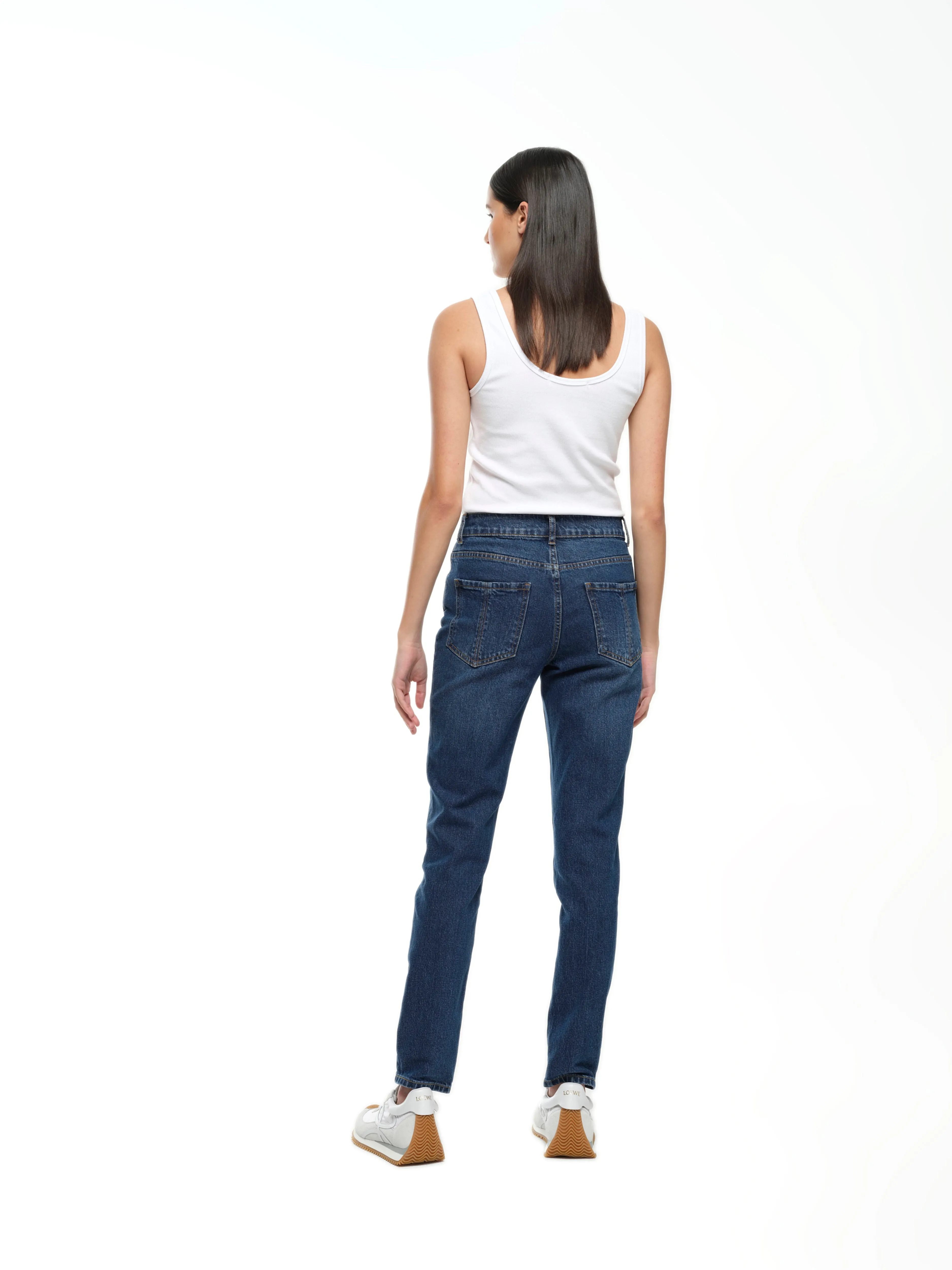 STRAIGHT LEG JEAN - DARK INDIGO