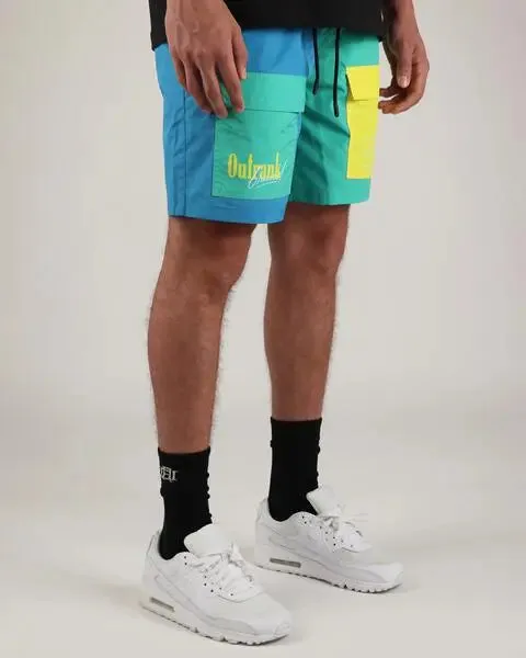 Unsinkable Color Blocked "7 Shorts