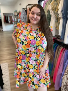 What A Sight Floral Dress